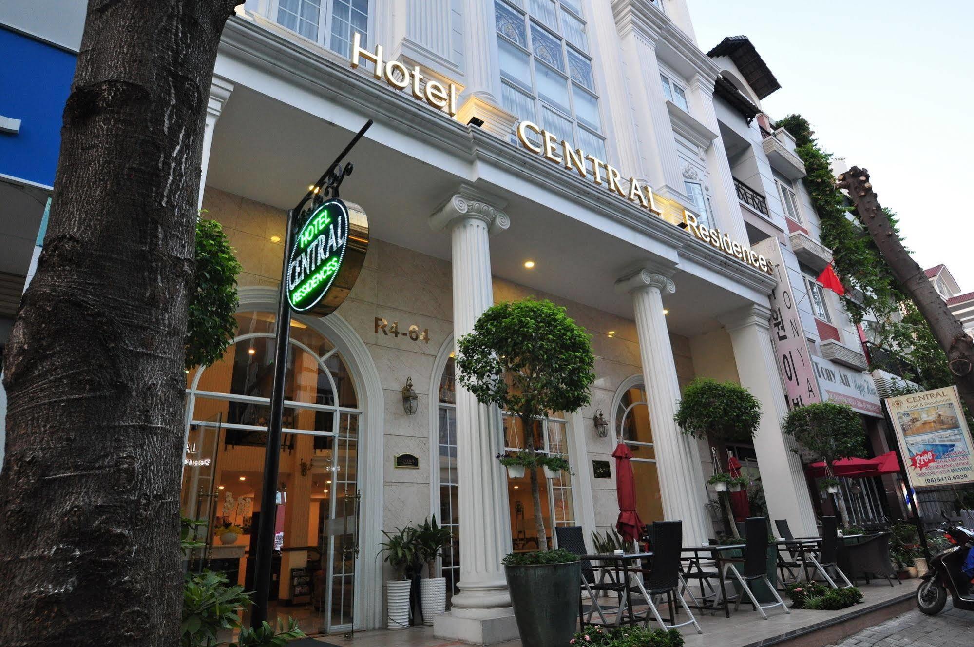 הו צ'י מין סיטי Central Hotel & Residences Swimming Pool מראה חיצוני תמונה